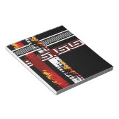 抽象芸術、民族、クリエイティブ ノートパッド (アングル)