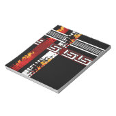 抽象芸術、民族、クリエイティブ ノートパッド (回転)