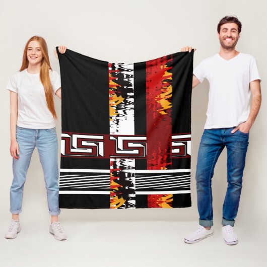 抽象芸術、民族、クリエイティブ フリースブランケット (インサイチュ)