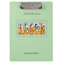 抽象芸術、水彩ブレイク素晴らしダンスリズム クリップボード