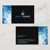 抽象芸術-水 名刺 (正面/裏面)