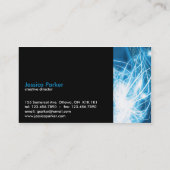 抽象芸術-水 名刺 (裏面)