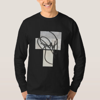 抽象芸術 現代の現代アート ミニマリス Tシャツ