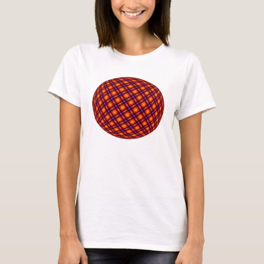 抽象芸術 – 球 Tシャツ (正面)