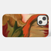 抽象芸術　秋の豊穣 iPhoneケース (裏面横)