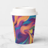 抽象芸術 紙コップ (裏面)