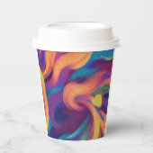 抽象芸術 紙コップ (正面)