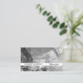 抽象芸術 | 絵を描 | 水彩画 名刺 (スタンド正面)