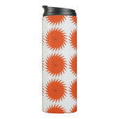 抽象芸術、線を含むストライプジオメトリパターンA  タンブラー (回転右)