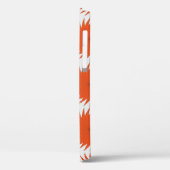 抽象芸術、線を含むストライプジオメトリパターンA  Case-Mate iPhoneケース (裏面 / 左)