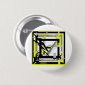 抽象芸術 缶バッジ (正面&裏面)