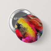 抽象芸術 缶バッジ (正面&裏面)