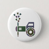 抽象芸術- 缶バッジ (正面)