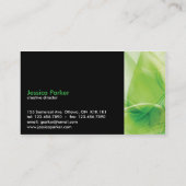 抽象芸術-自然 名刺 (裏面)