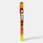 抽象芸術（赤と黄） Case-Mate iPhoneケース (裏面 / 左)