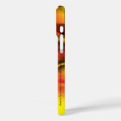 抽象芸術（赤と黄） Case-Mate iPhoneケース (裏面 / 左)