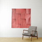 抽象芸術（赤）クリエイティブ背景抽象、アート、アーティス タペストリー (インサイチュ(横))