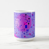 抽象芸術:輝く地平線 コーヒーマグカップ (中央)