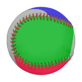 抽象芸術 野球ボール (正面左)