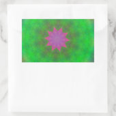 抽象芸術 長方形シール (バッグ)