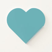 抽象芸術(青、フラクタルアートモダン) ノートブック (裏面)