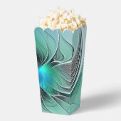 抽象芸術(青、フラクタルアートモダン) フェイバーボックス (はじけた状態)