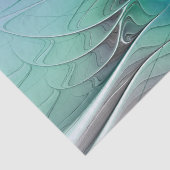 抽象芸術(青、フラクタルアートモダン) 薄葉紙 (詳細)