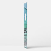 抽象芸術(青、フラクタルアートモダン) Case-Mate iPhoneケース (裏面 / 右)