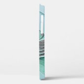 抽象芸術(青、フラクタルアートモダン) Case-Mate iPhoneケース (裏面 / 左)