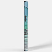 抽象芸術(青、フラクタルアートモダン) Case-Mate iPhoneケース (裏面 / 右)