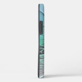 抽象芸術(青、フラクタルアートモダン) Case-Mate iPhoneケース (裏面 / 右)