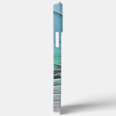 抽象芸術(青、フラクタルアートモダン) Case-Mate iPhoneケース (裏面 / 右)