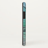 抽象芸術(青、フラクタルアートモダン) Case-Mate iPhoneケース (裏面/右)