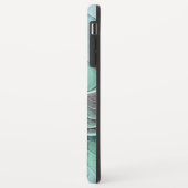 抽象芸術(青、フラクタルアートモダン) Case-Mate iPhoneケース (裏面/左)