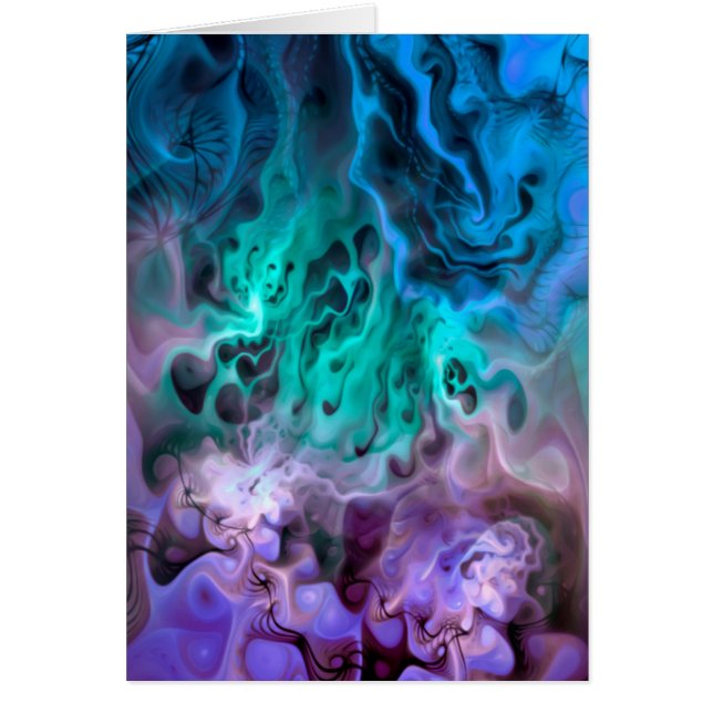 抽象芸術（骨）突起フラクタルI (正面)