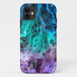 抽象芸術(骨)突起フラクタルI iPhone 11 ケース
