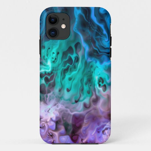 抽象芸術(骨)突起フラクタルI Case-Mate iPhoneケース (裏面)