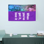 抽象芸術（骨）突起フラクタルII +アイディア 横断幕 (トレードショー)