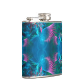 抽象芸術（骨）突起フラクタルIII フラスク (右)