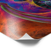 抽象芸術（骨）突起Owl I フォトプリント (角)