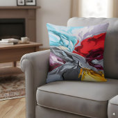 抽象芸術 鮮やか クッション