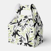 抽象芸術，黒と緑，青春，モダンクリエイティブ フェイバーボックス (裏面サイド)