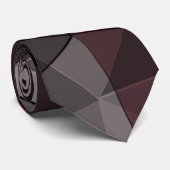 抽象芸術,黒と赤,三角形,幾何学的,黒 ネクタイ (ロール)