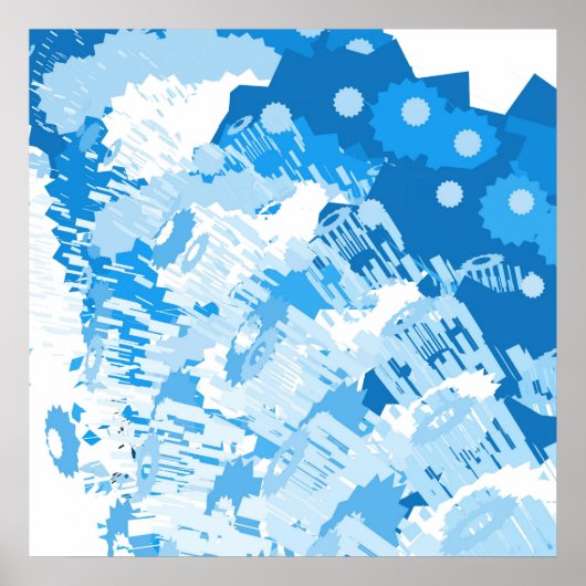 抽象芸術#008 ポスター (正面)