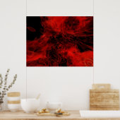 抽象芸術#106 ポスター (キッチン)