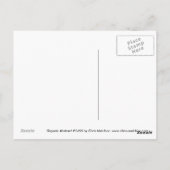 抽象芸術#1455 ポストカード (裏面)