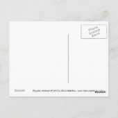 抽象芸術#1463 ポストカード (裏面)