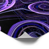 抽象芸術#147b ポスター (角)