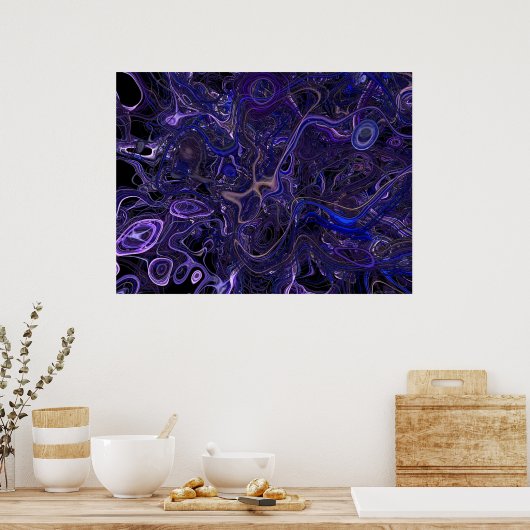 抽象芸術#147b ポスター (キッチン)