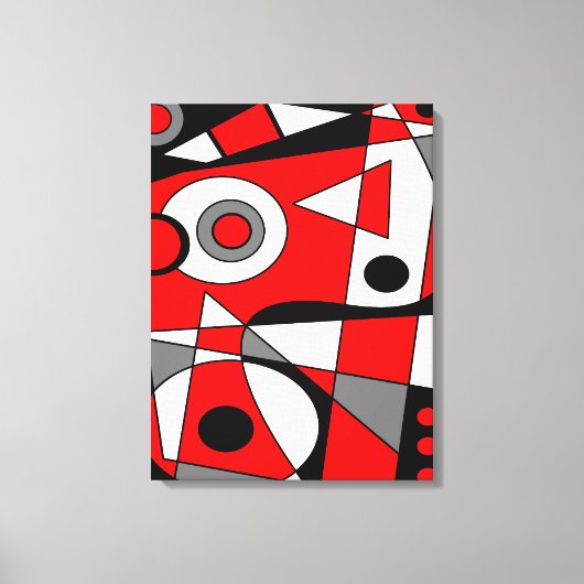 抽象芸術#185.3 キャンバスプリント (正面)